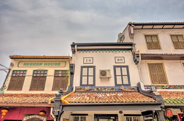 Chinatown Malacca Malaysia — Foto Stock