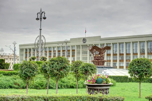 Minsk Belarus September 2017 City Center Summertime — Stockfoto