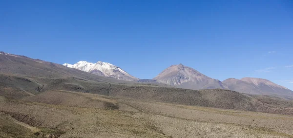 Scenic View Altiplano Landscape Peru — Stockfoto