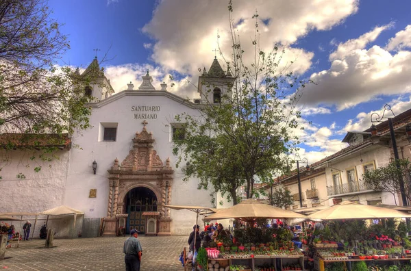 Cuenca Ecuador April 2018 Historical Landmarks View Hdr Image — Zdjęcie stockowe