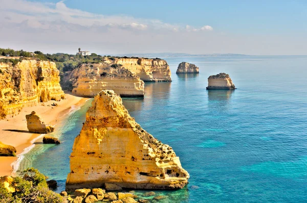 Marinha Beach View Portugal — Stock fotografie