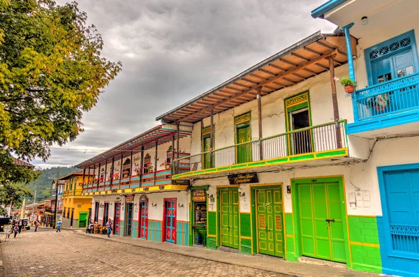 Hdr Image Made Jardin Antioquia Colombia — стокове фото