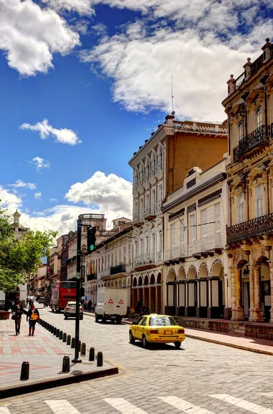 Cuenca Ecuador April 2018 Historical Landmarks View Hdr Image — Stockfoto