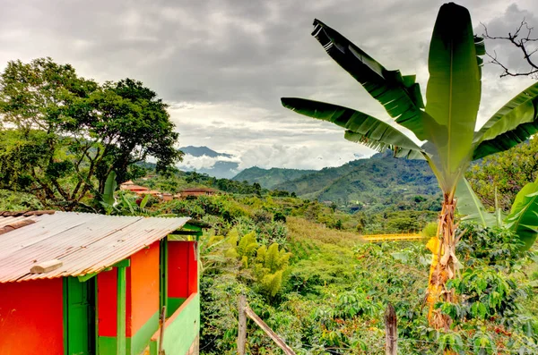 Hdr Image Made Jardin Antioquia Colombia — Fotografia de Stock