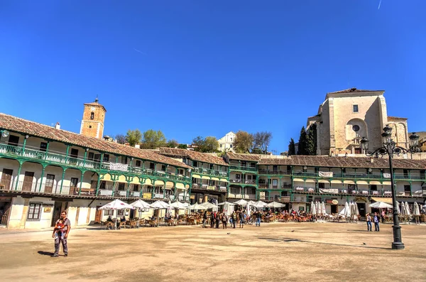 Chinchon Spain April 2017 Historical Center Springtime — Stok fotoğraf