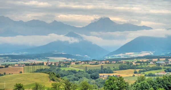 Beautiful Landscape French Alps — Foto Stock