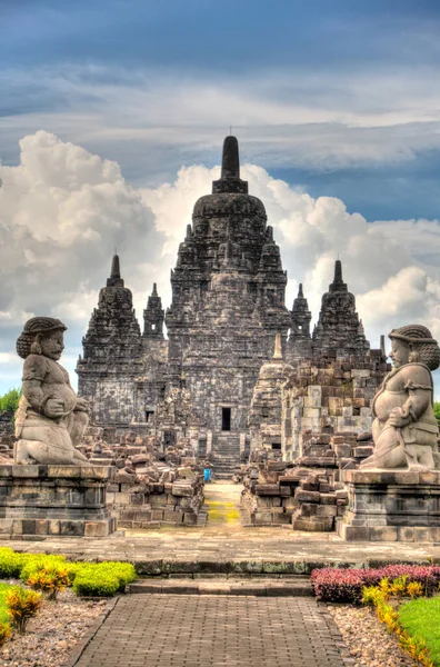 Prambanan Temple Ιάβα Ινδονησία — Φωτογραφία Αρχείου