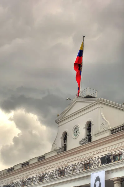 Quito Ecuador April 2018 Beautiful View Historical Center City — Foto de Stock