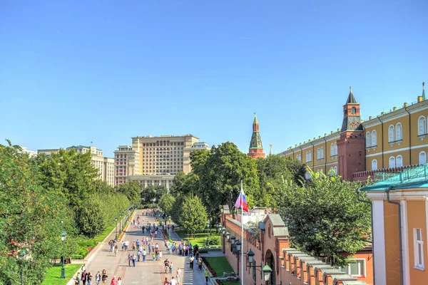 Moscow Russia August 2018 Historical Center Sunny Weather Hdr Image —  Fotos de Stock