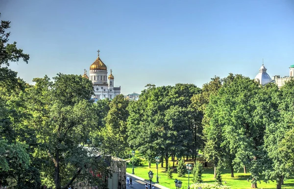 Moscow Russia August 2018 Historical Center Sunny Weather Hdr Image — Fotografia de Stock