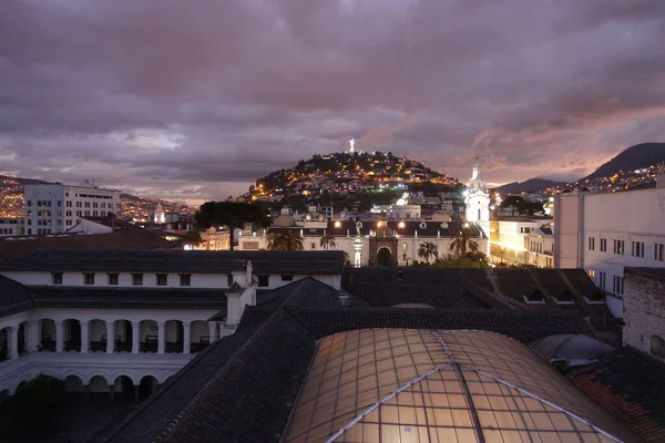 Quito Ecuador April 2018 Beautiful View Historical Center City — Foto Stock