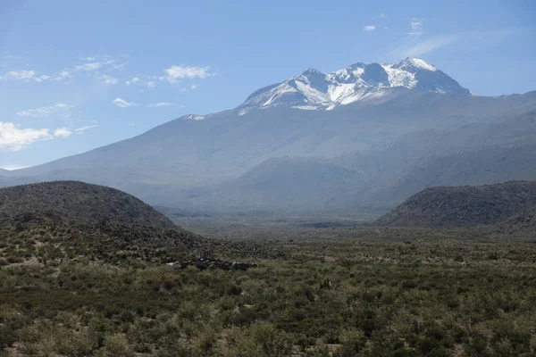 Scenic View Altiplano Landscape Peru — Stockfoto