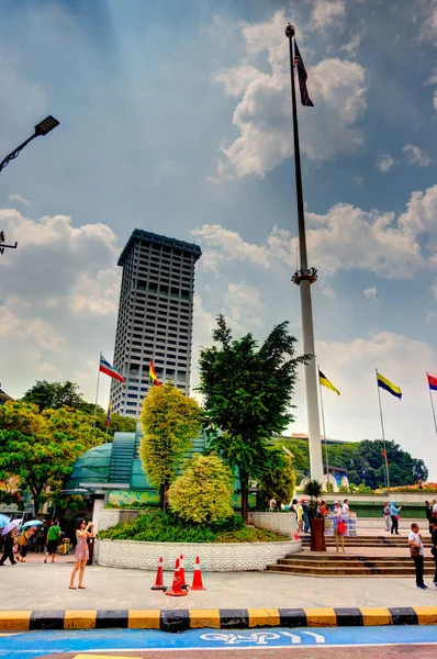 Kuala Lumpur Malaysia March 2019 Historical Center Hdr Image — Stok fotoğraf