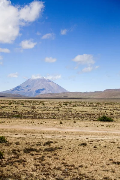 Scenic View Altiplano Landscape Peru — Stockfoto