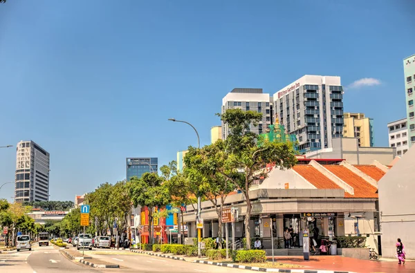 Singapore March 2019 City Center Cloudy Weather — Stock fotografie