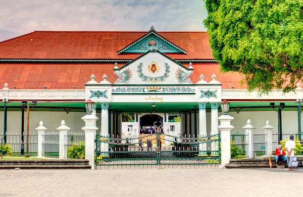 Yogyakarta Indonesia April 2019 Kraton Palace Sunny Weather — Foto Stock