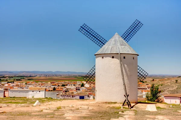Campo Criptana Spain May 2019 Picturesque Village Mancha Summertime — Stockfoto