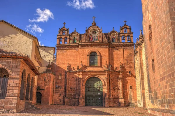 Cusco Peru Апрель 2018 Исторический Центр Солнечную Погоду — стоковое фото