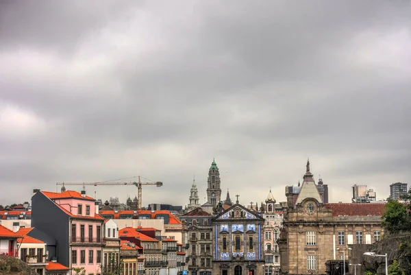 Porto Portugal June 2021 Historical Center Summertime Hdr Image — Fotografia de Stock