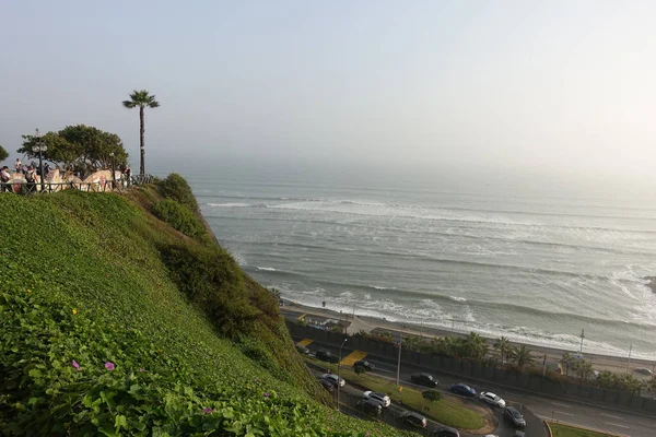 Lima Peru April 2018 Miraflores District Sunny Weather — Fotografie, imagine de stoc