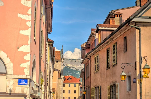 Annecy France August 2019 Historical Center Summertime — Stockfoto