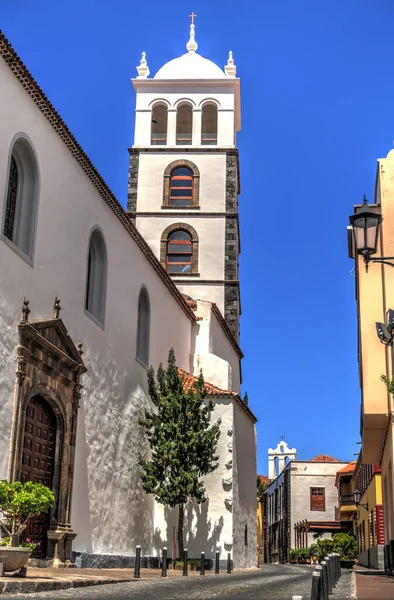 Santa Cruz Palma Spain March 2020 Historical Center Cloudy Weather — Fotografia de Stock