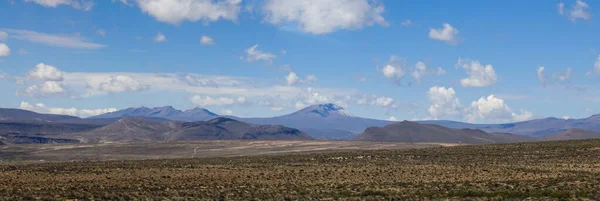 Scenic View Altiplano Landscape Peru — 图库照片