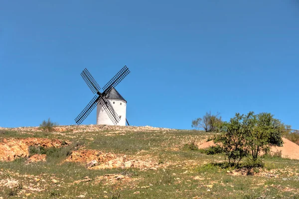 Campo Criptana Spain May 2019 Picturesque Village Mancha Summertime — ストック写真