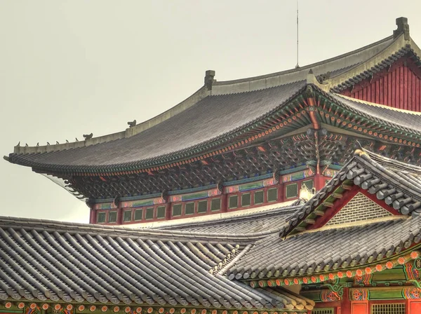Seoul South Korea September 2016 Історичний Центр Сеула Сонячну Погоду — стокове фото