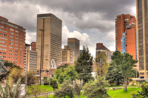 Bogota Colombia April 2019 Historical Center Cloudy Weather — Stok fotoğraf