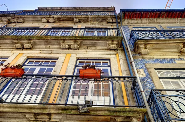 Porto Portugal June 2021 Historical Center Summertime Hdr Image — Stock Fotó