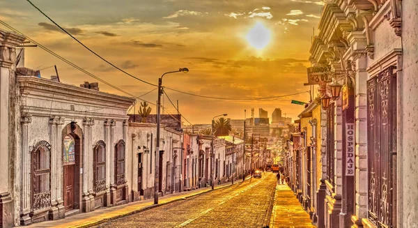 Arequipa Peru April 2018 Historical Center Arequipa — Foto de Stock