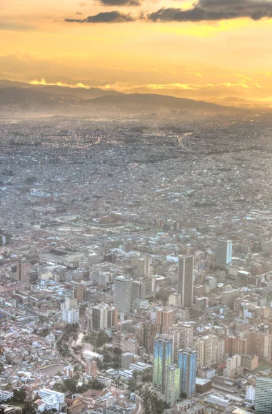 Bogota Colombia April 2019 Cityscape Cloudy Weather — Photo