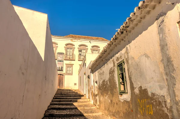 Faro Portugal January 2019 Historical Center Sunny Weather Hdr Image — Zdjęcie stockowe