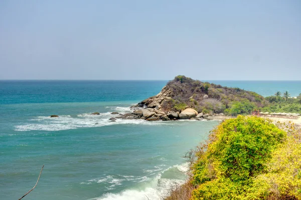 Tayrona National Park Landscape Colombia — 스톡 사진