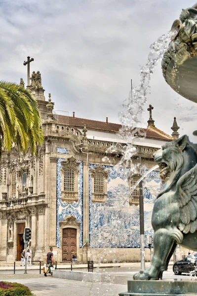 Porto Portugal June 2021 Historical Center Summertime Hdr Image — Fotografia de Stock