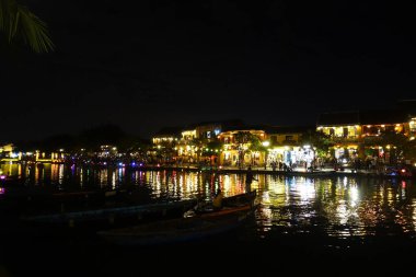 Hoi An, Vietnam - November 2018 : Historical center in autumn