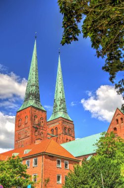 architecture in Lubeck,  Germany. Travel