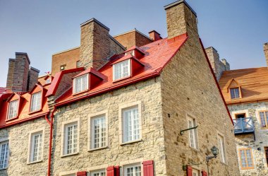 Quebec City, QC, Canada - September 2017 : Historical center view, HDR Image