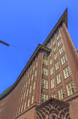 beautiful architecture in Hamburg, northern Germany