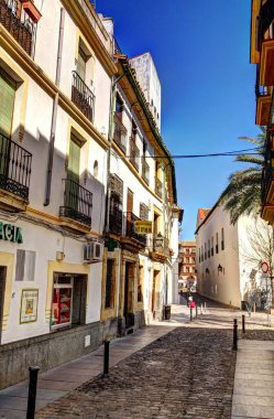 CORDOBA, SPAIN - April 2017: Historical center in springtime, HDR image