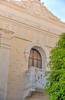 Santa Marta, Colombia - April 2019 : Historical center in sunny weather