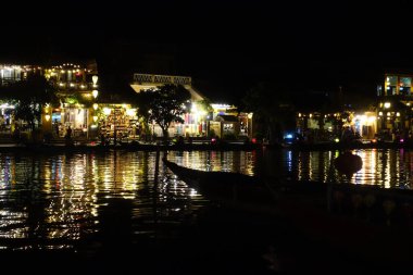 Hoi An, Vietnam - November 2018 : Historical center in autumn