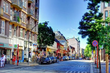 beautiful architecture in Hamburg, northern Germany