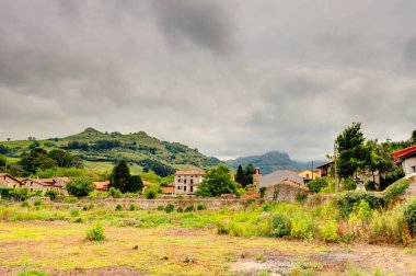 beautiful landscape  in Cantabria, northern Spain