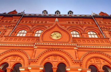 MOSCOW, RUSSIA - AUGUST 2018: Historical center in sunny weather, HDR image