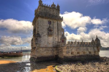 LISBON, PORTUGAL - APRIL 2018: Historical center view, HDR Image