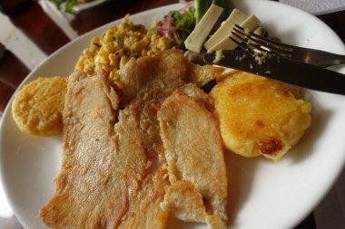 CUENCA, ECUADOR - April 2018: Historical landmarks view, HDR image