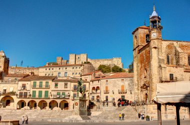 Trujillo landmarks, Extremadura, Spain