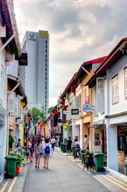 Singapore - March 2019 : Kampung Glam muslim district